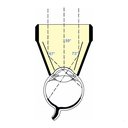 Lente 3 specchi Laser 15mm