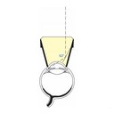 Gonio lente singolo Specchio Laser