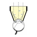 Lente 3 specchi Universale