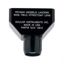 Lente diretta di Peyman-Wessels-Landers 132D vitr. Per visione chirurgica