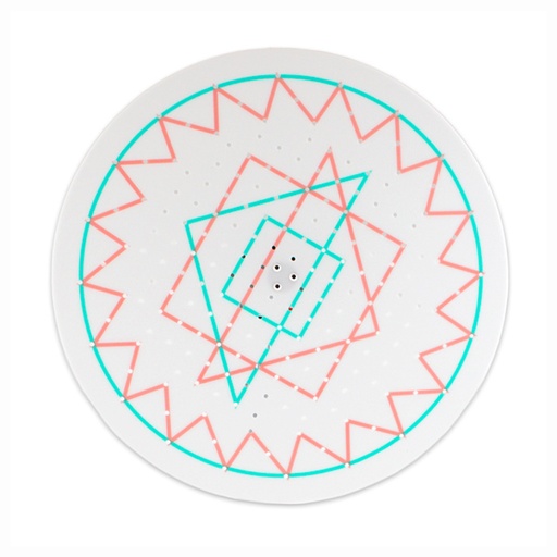 [66.020.03] Disco Forato Zig Zag R/V