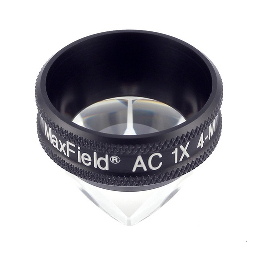 [O4MAC-1X-LR] Goniolente  4 specchi  autocl  MaxField X1 C/anello  maggiorato