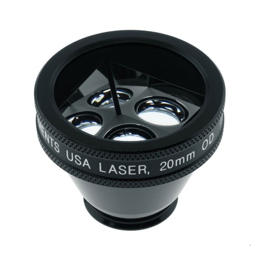 [OJKFA] Lente laser di Karickhoff 4 specchi z.o. 20mm c/flangia