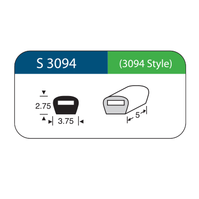 [S3094] Sleeve indentante di Wong STYLE 3094 5 pz