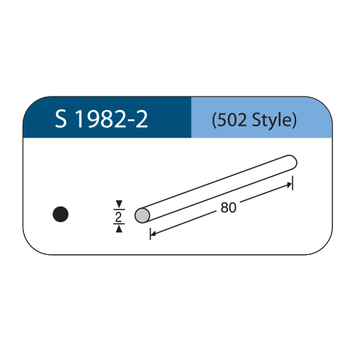 [S1982-2] Spugna sclerale in silicone STYLE 502 5pz