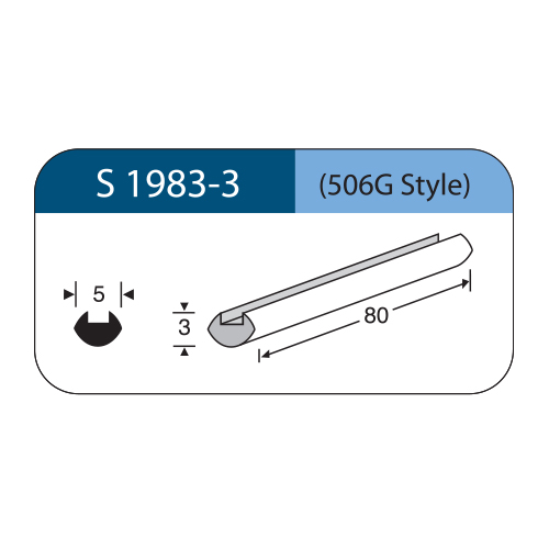 [S1983-3] Spugna sclerale in silicone STYLE 506G 5pz