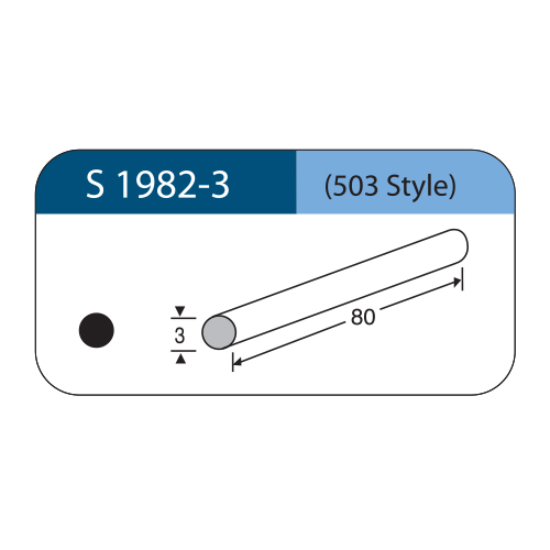 [S1982-3] Spugna sclerale in silicone STYLE 503