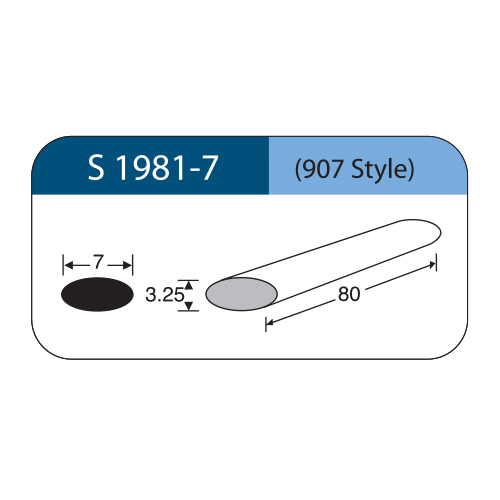 [S1981-7] Spugna sclerale in silicone STYLE 907 5pz