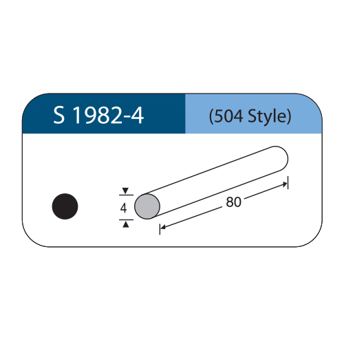 [S1982-4] Spugna sclerale in silicone STYLE 504