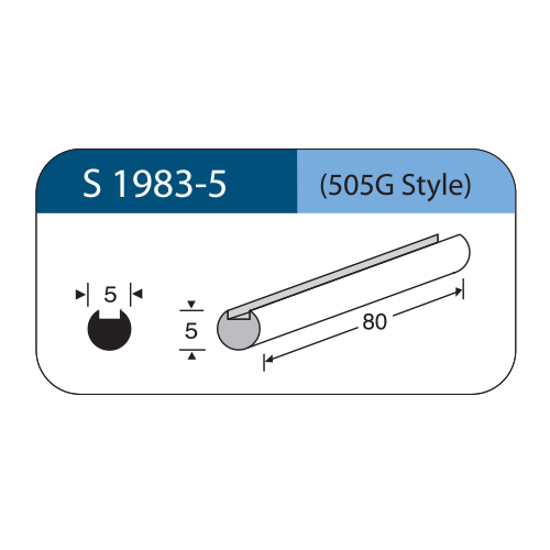 [S1983-5] Spugna sclerale in silicone STYLE 505G