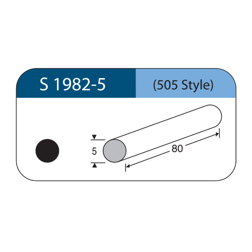 [S1982-5] Spugna sclerale in silicone STYLE 505