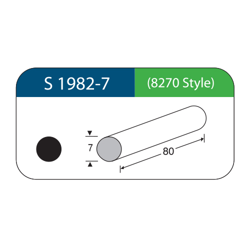 [S1982-7] Spugna sclerale in silicone STYLE 8270