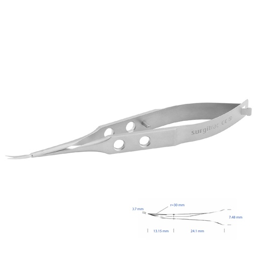 [SC108] Forbici di Vannas Curve 10pz