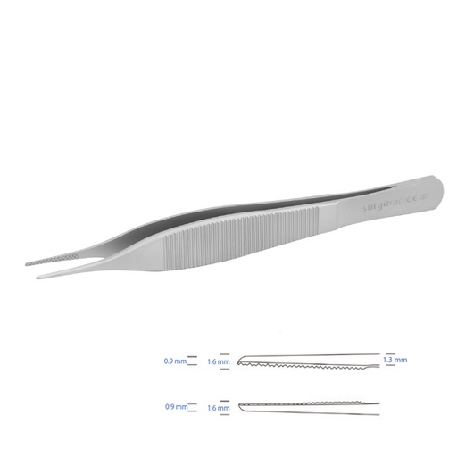 [SC113] Pinza di Adsons sottile e zigrinata 10pz