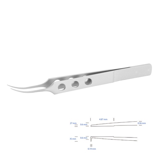 [SC120] Pinza curva per rimozione Sutura 10pz
