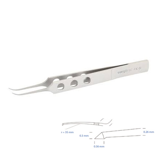 [SC32] Pinza Capsuloressi curva 10pz