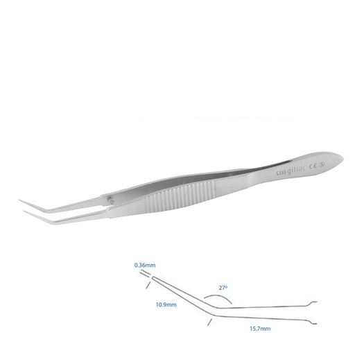 [SR07] Pinza per anello corneale Keraring 10pz