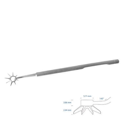 [SR72] Marcatore corneale a 8 linee 10pz
